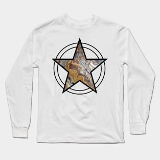 Agate Pentacle Long Sleeve T-Shirt